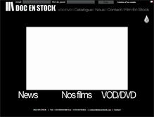 Tablet Screenshot of docenstock.com